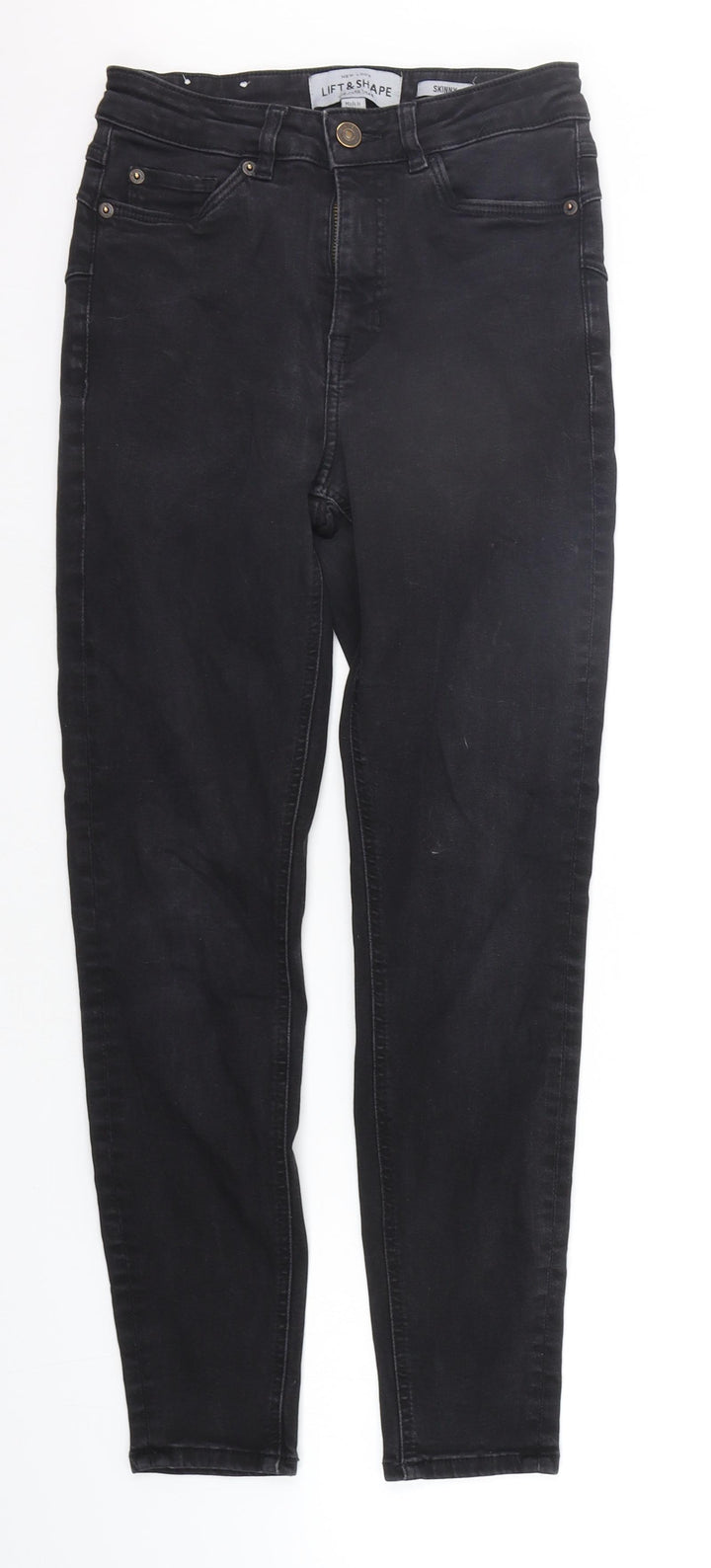 New Look Womens Black Skinny Jeans Size 8 L27 in