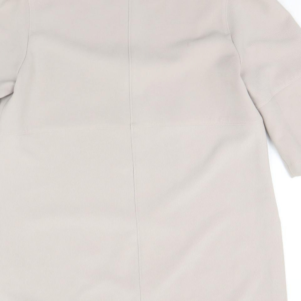 H&M Womens Beige   Cardigan Jumper Size 14