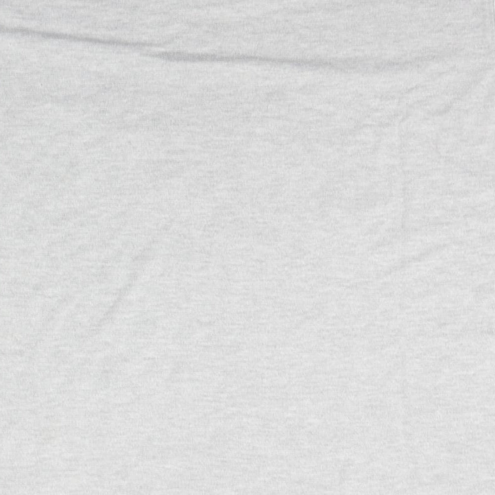 Hong Kong Mens Grey    T-Shirt Size L