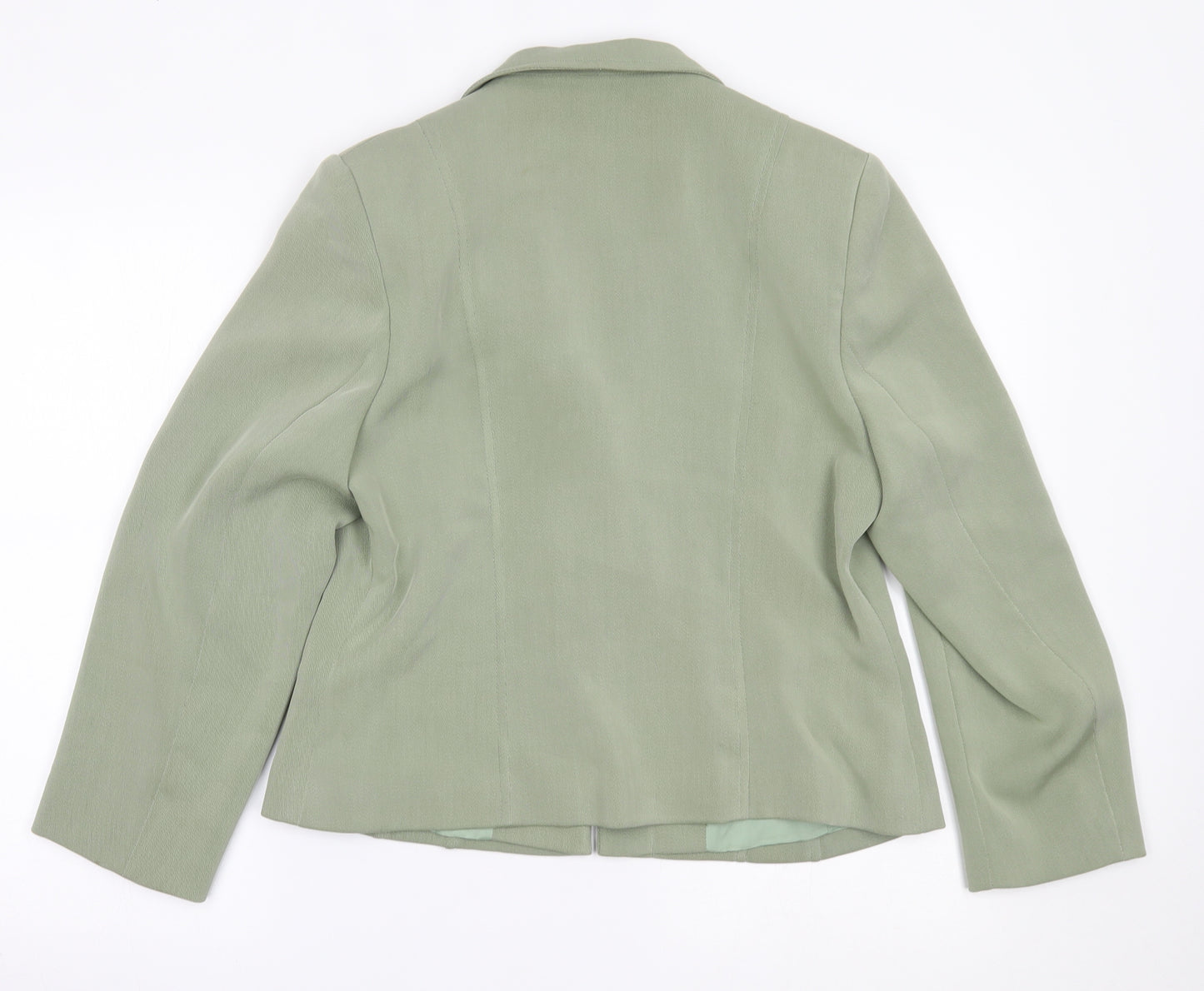 Kaliko Womens Green   Jacket Blazer Size 14