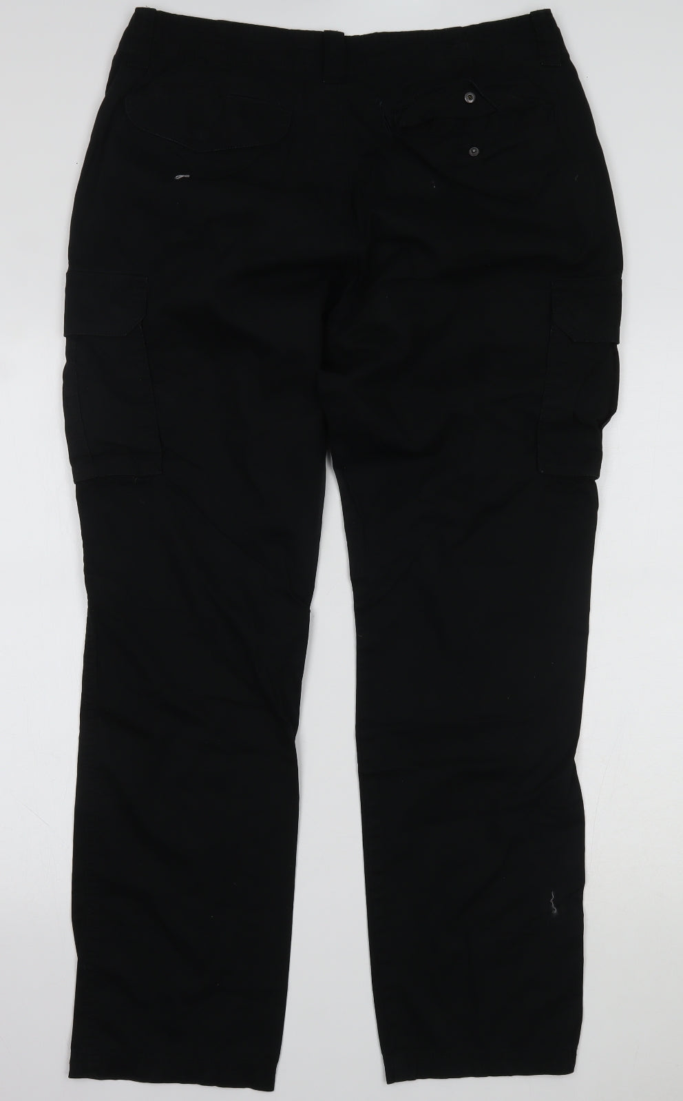 Matalan Mens Black   Cargo Trousers Size 36 L33 in
