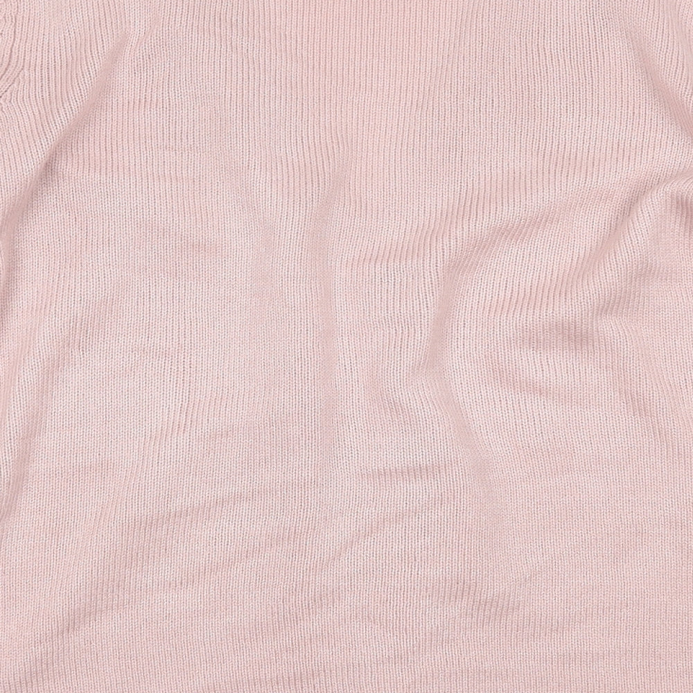 Damart Womens Pink   Cardigan Jumper Size 16