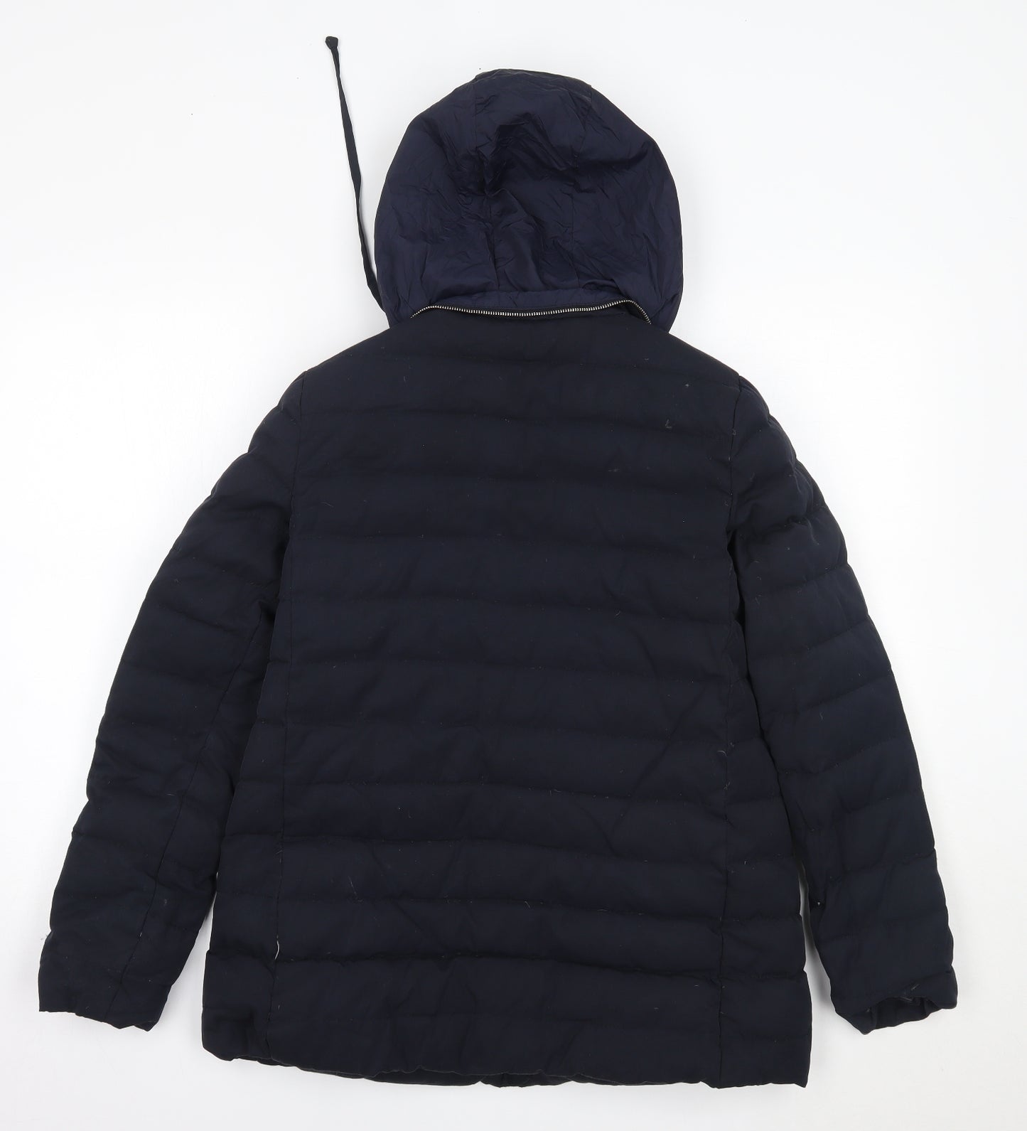 Zara Womens Blue   Overcoat Coat Size XS