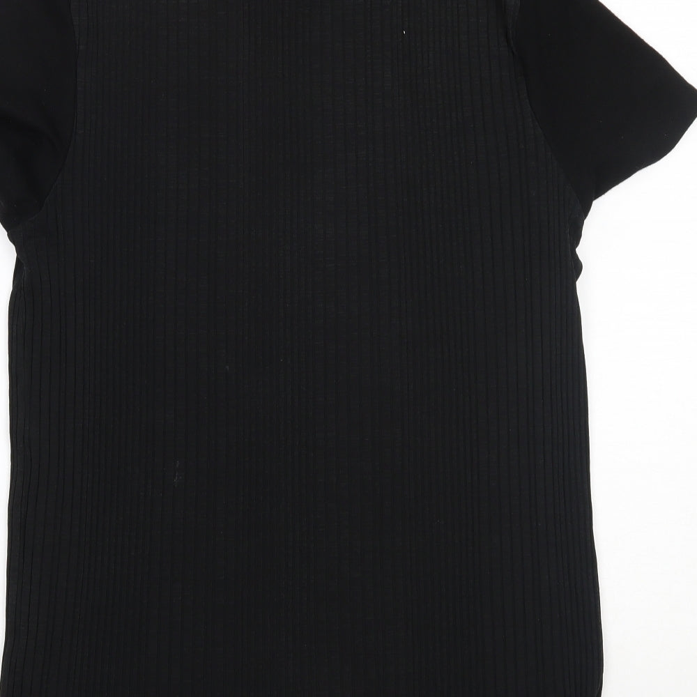 River Island Mens Black    T-Shirt Size L