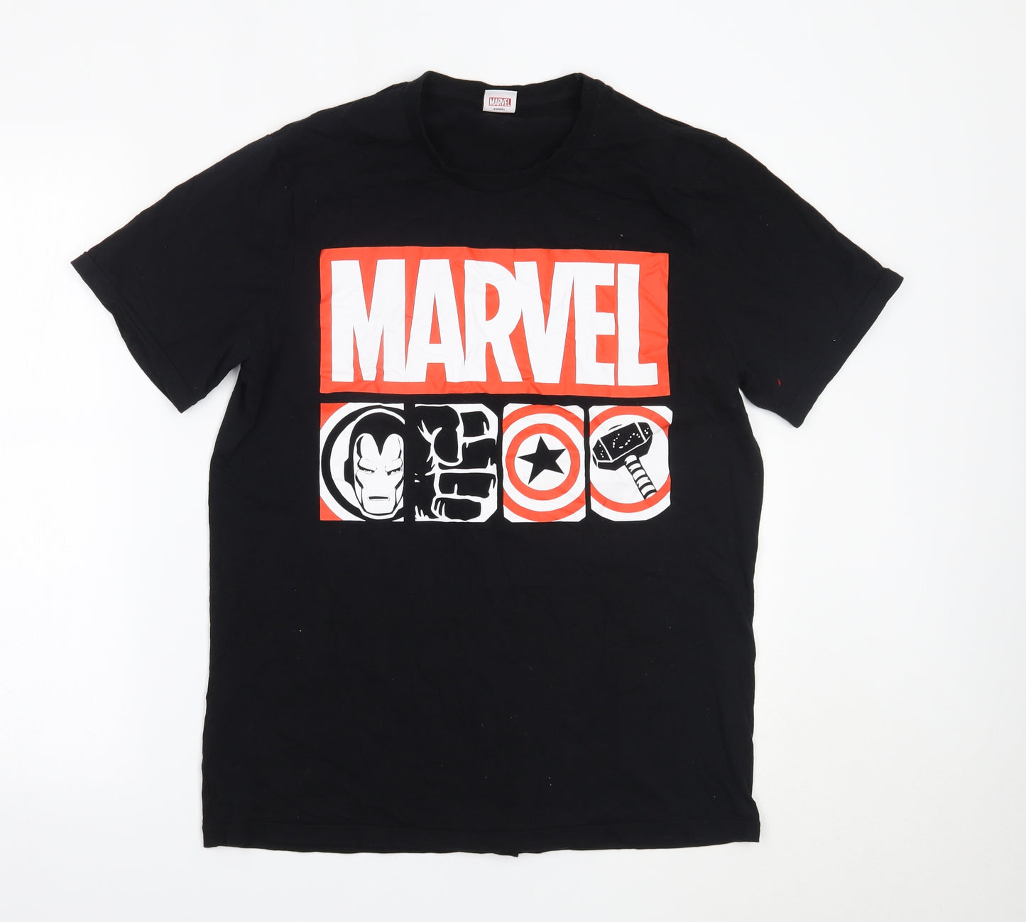 Very Mens Black    T-Shirt Size M