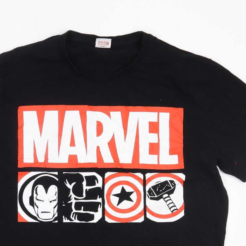Very Mens Black    T-Shirt Size M
