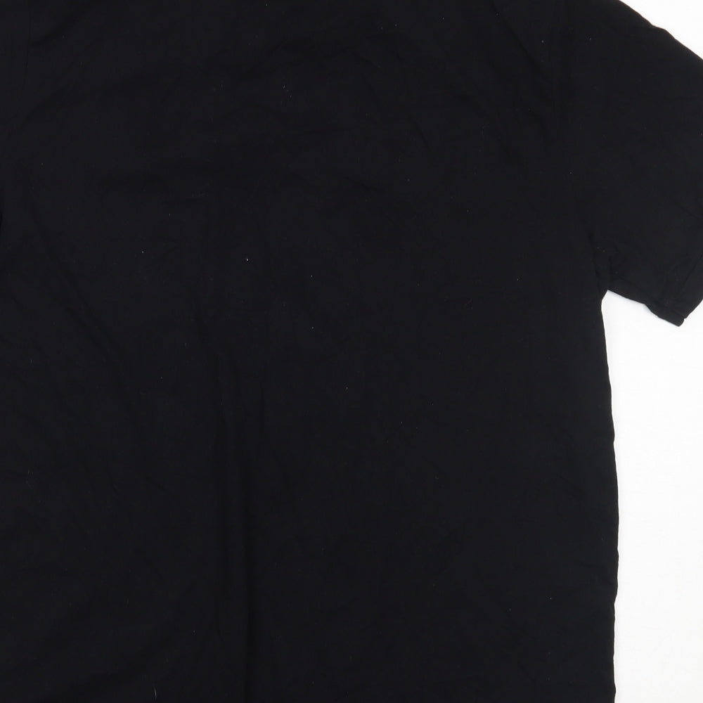 Very Mens Black    T-Shirt Size M