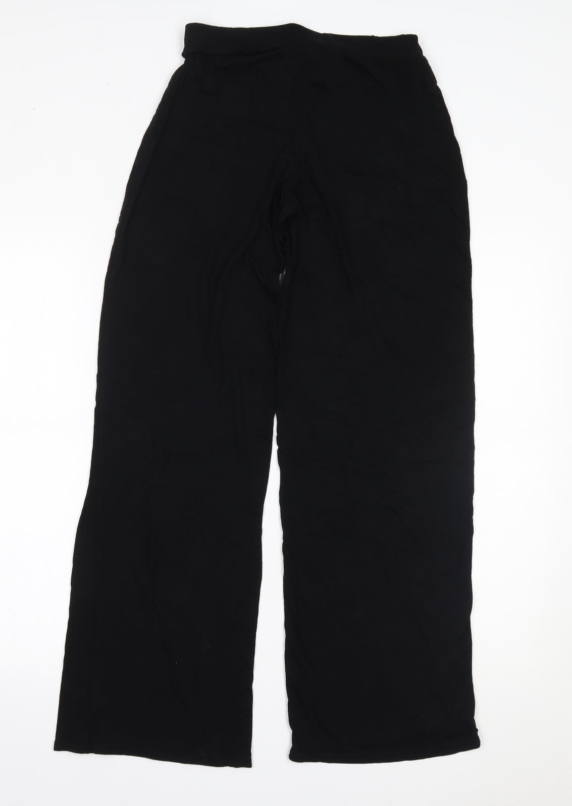PRETTYLITTLETHING Womens Black   Trousers  Size 14 L31 in