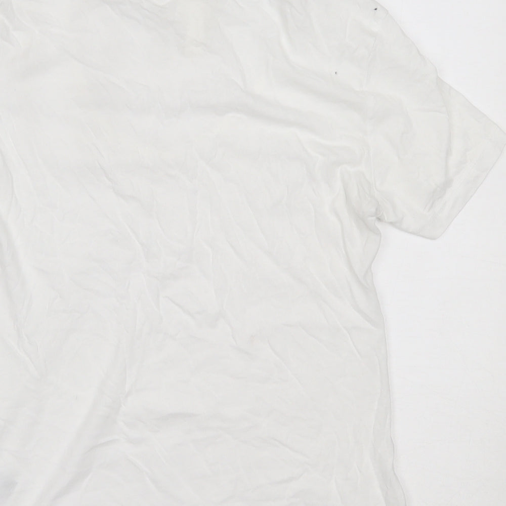 H&M Womens White   Basic T-Shirt Size S