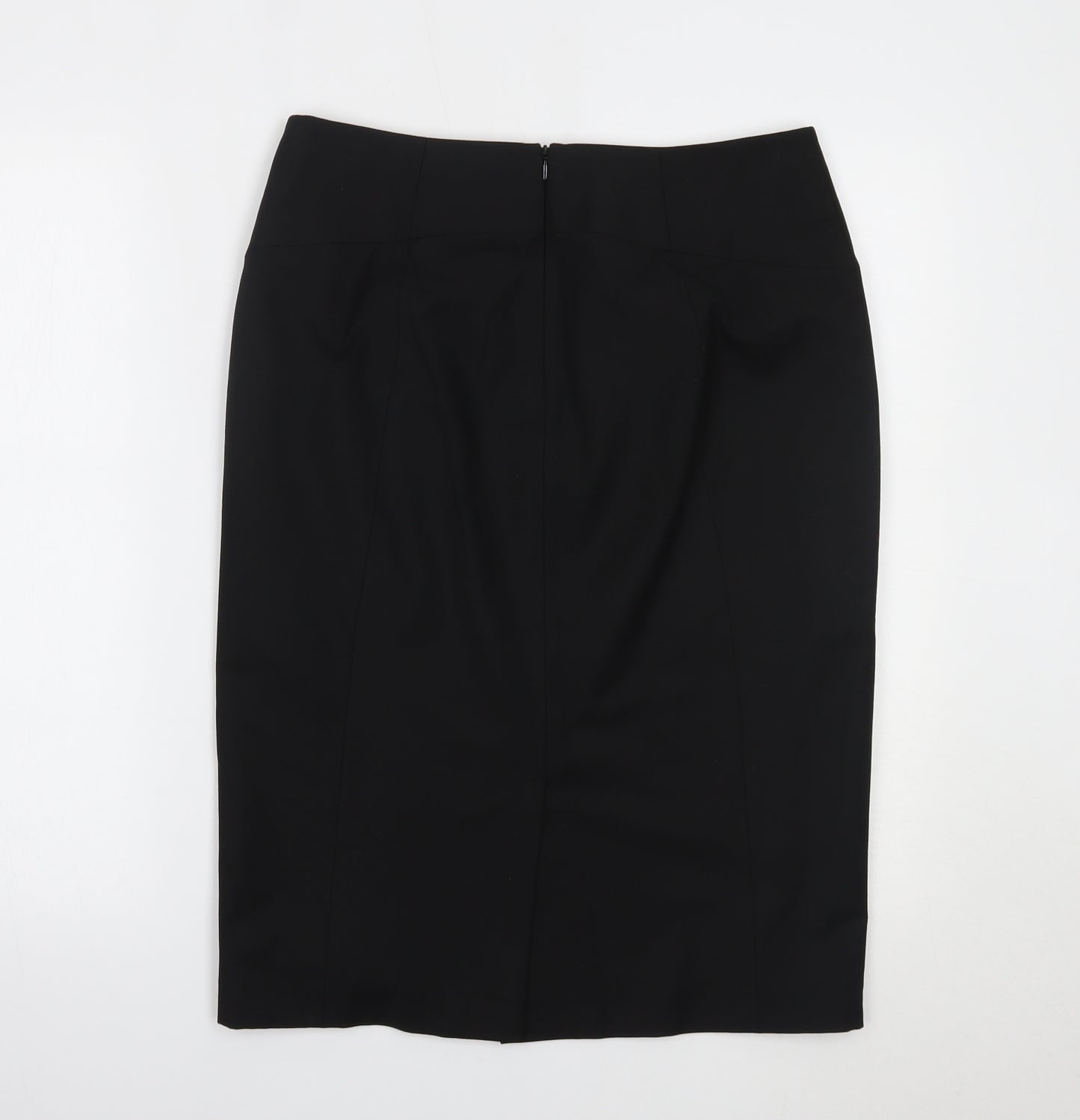 Jaeger Womens Black   Straight & Pencil Skirt Size 12