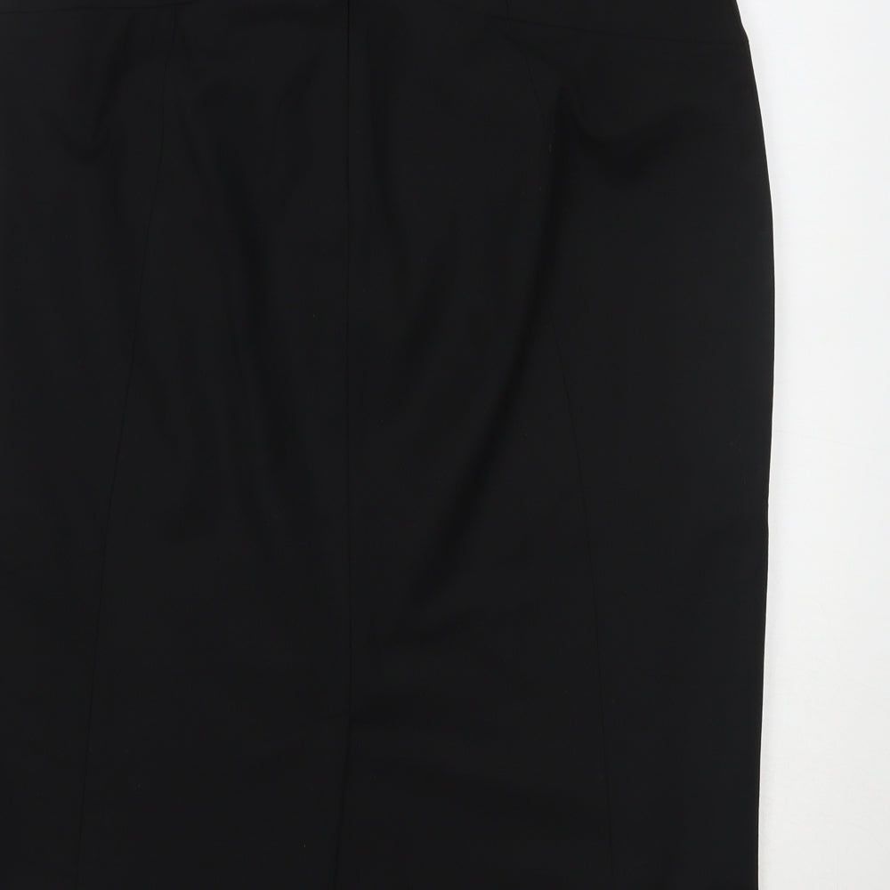 Jaeger Womens Black   Straight & Pencil Skirt Size 12