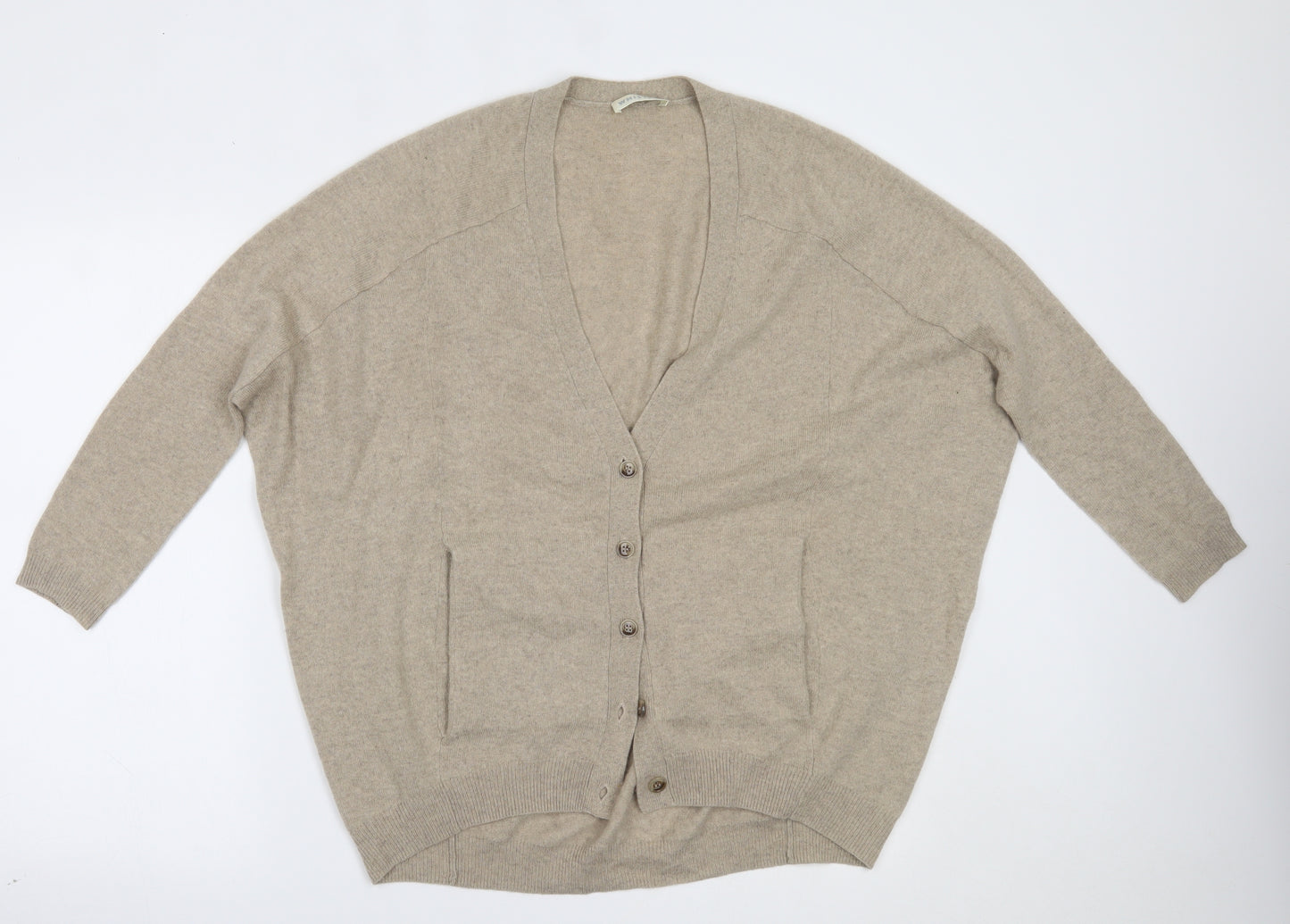 Whistles Womens Beige   Cardigan Jumper Size 8