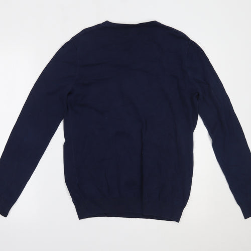 John Lewis Mens Blue   Pullover Jumper Size S