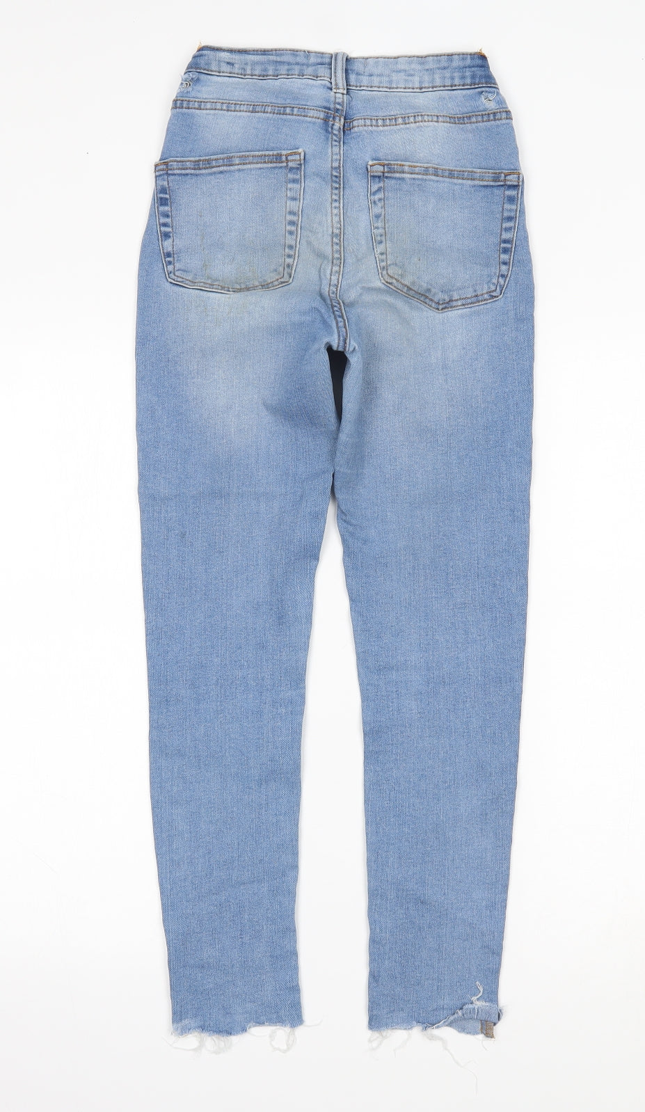 Primark Womens Blue  Denim Skinny Jeans Size 8 L24 in