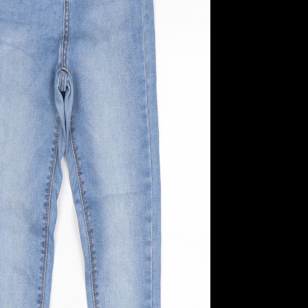 Primark Womens Blue  Denim Skinny Jeans Size 8 L24 in