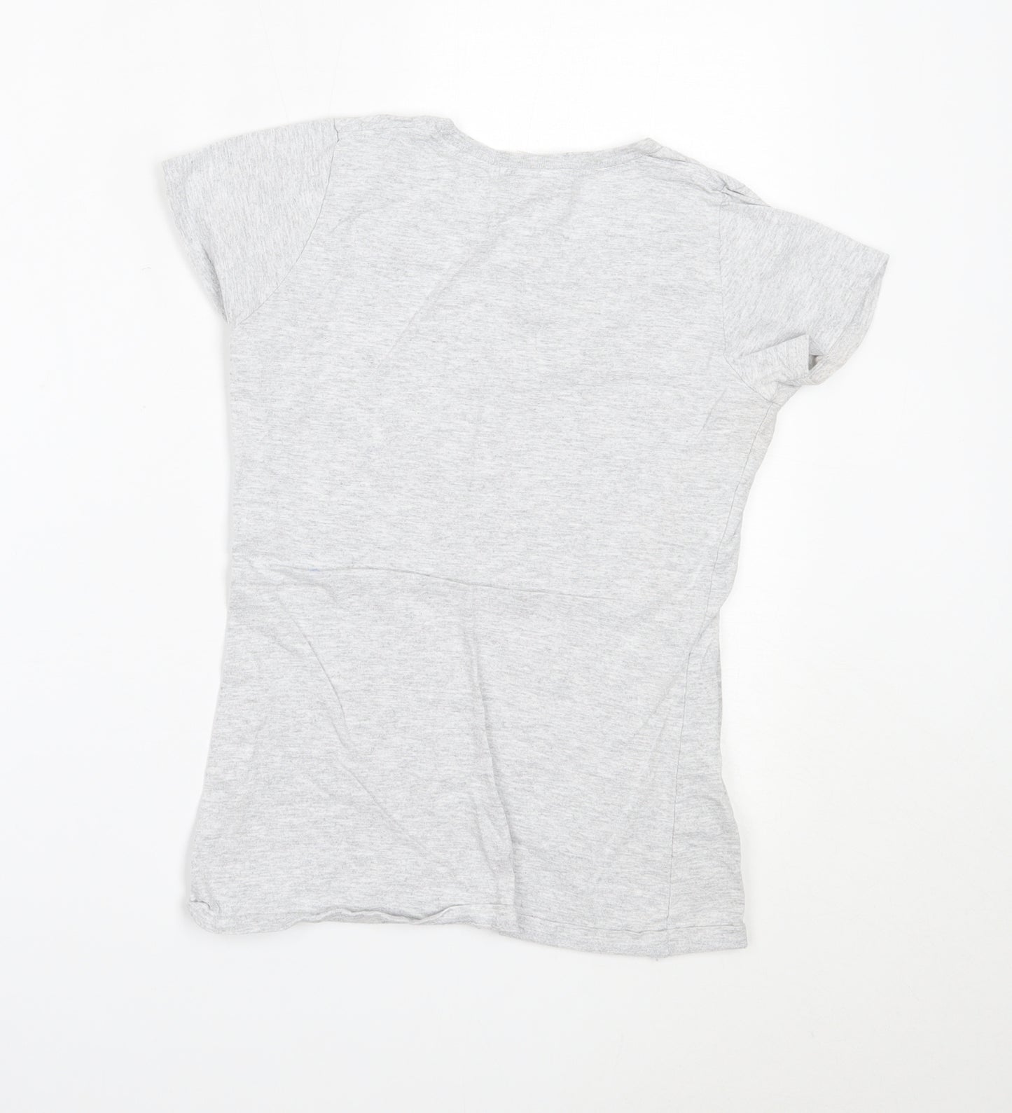 Fruit of the Loom Womens Grey   Basic T-Shirt Size XS