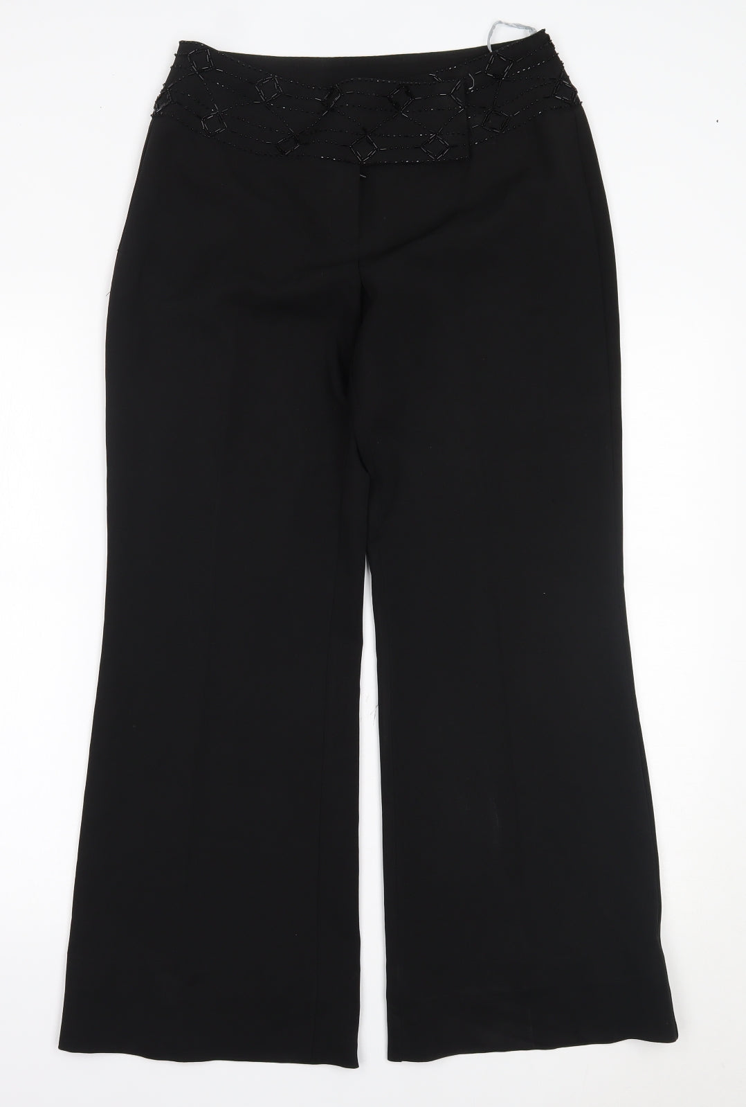 Primark Womens Black   Trousers  Size 10 L26.5 in