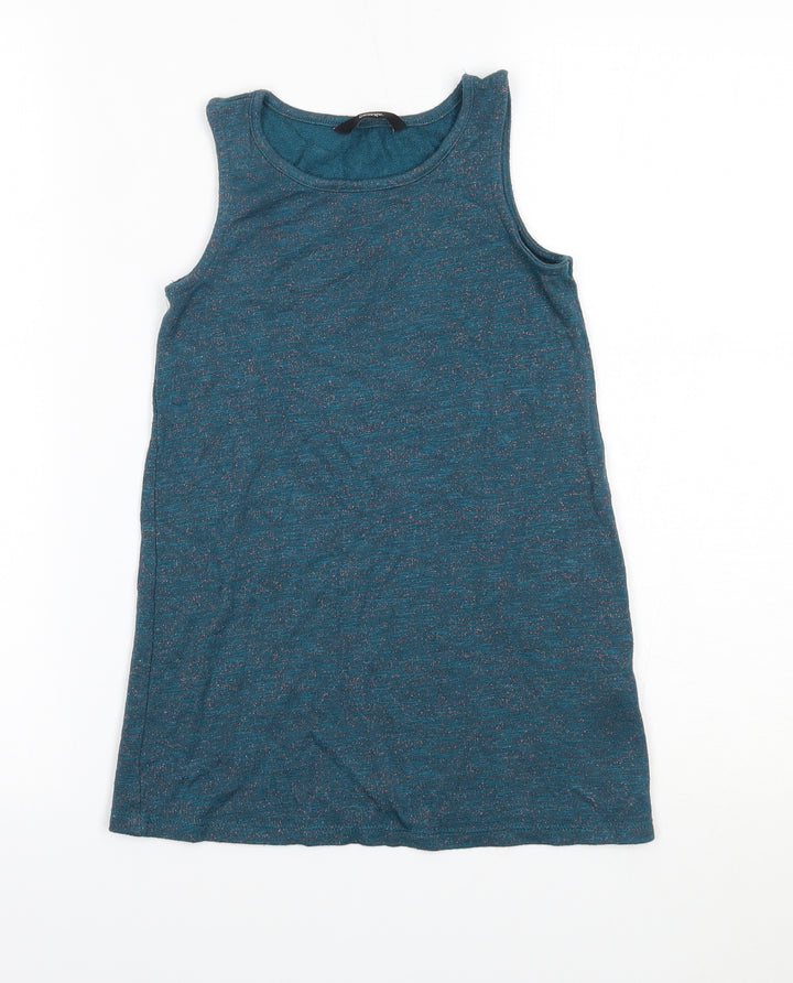 George Girls Blue Basic Tank Size 4-5 Years