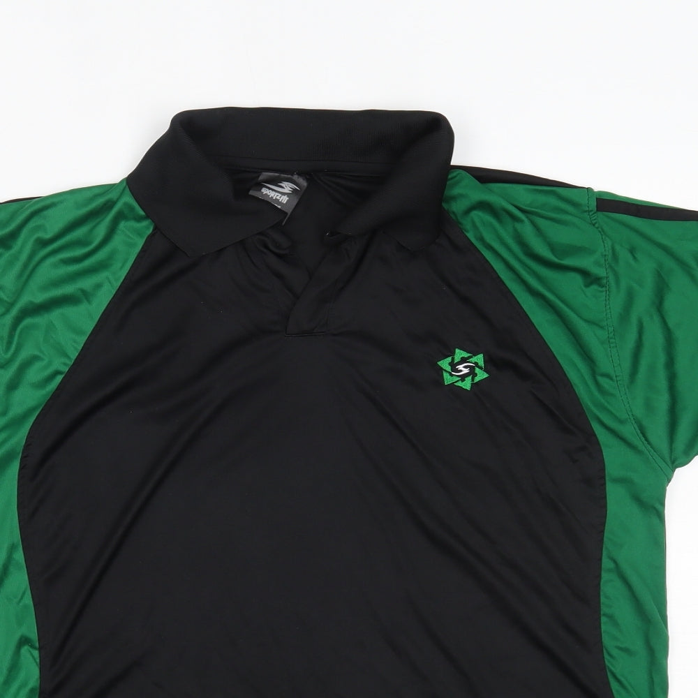 sportzfit Mens Green    Polo Size XL