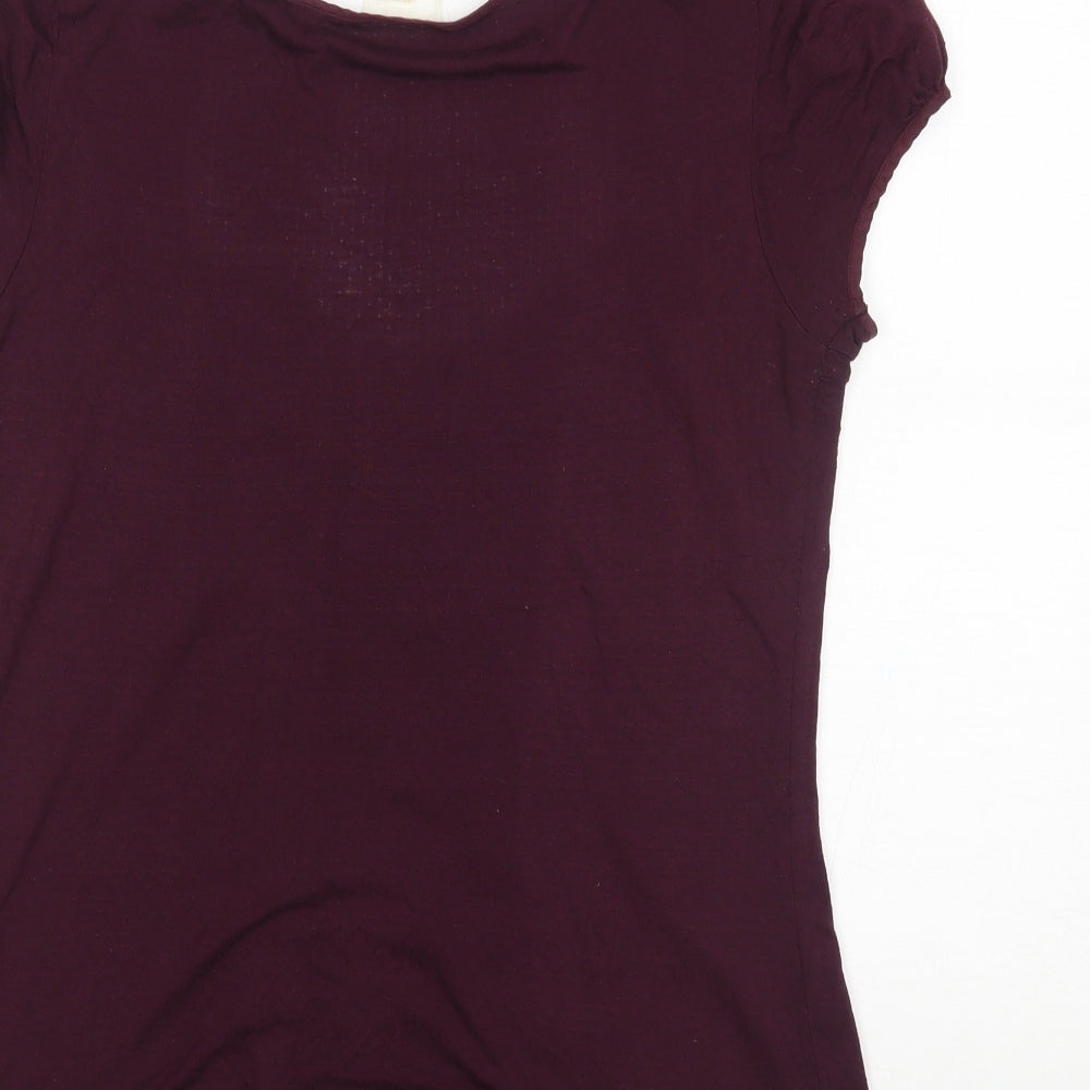 NEXT Womens Purple   Basic T-Shirt Size 14