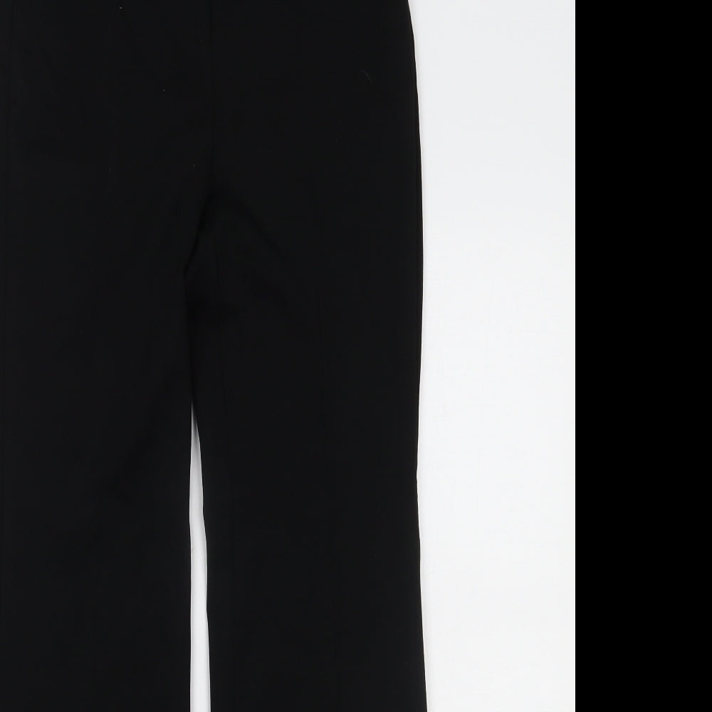 Very Womens Black   Trousers  Size 8 L31 in
