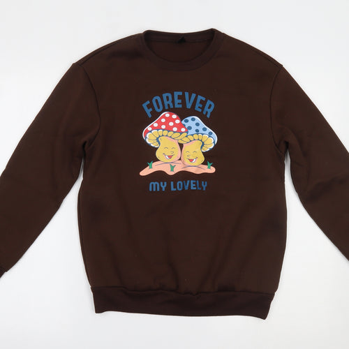 SheIn Womens Brown   Pullover Jumper Size XS
