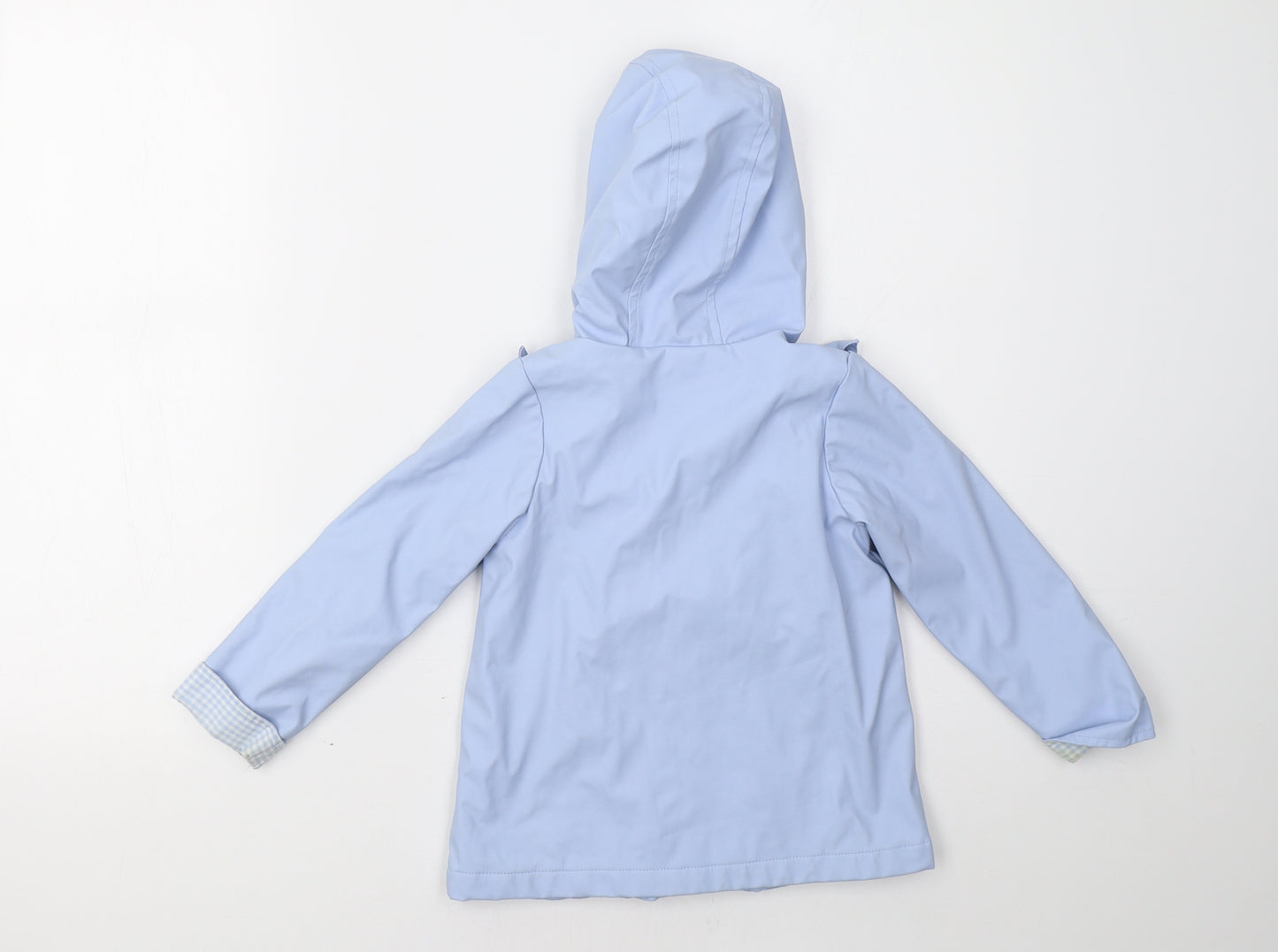 Sainsburys Girls Blue   Rain Coat Coat Size 2-3 Years