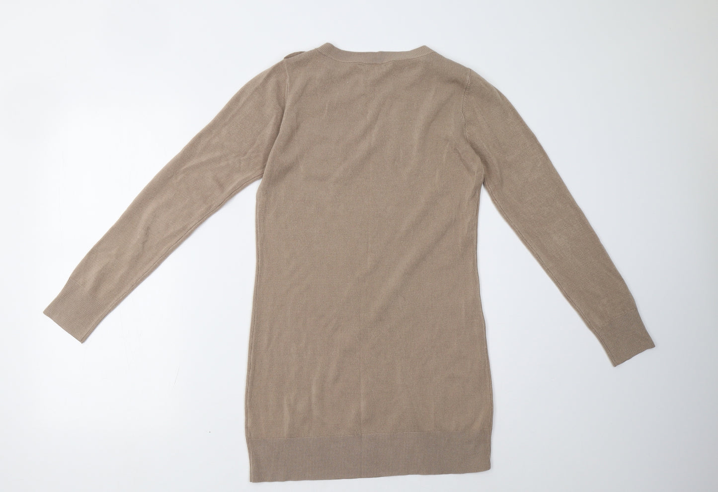 Dorothy Perkins Womens Beige   Pullover Sweatshirt Size 12