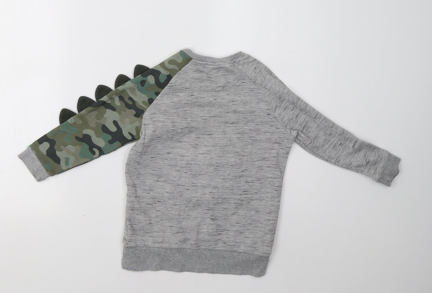 Nutmeg Boys Grey   Pullover Sweatshirt Size 5-6 Years