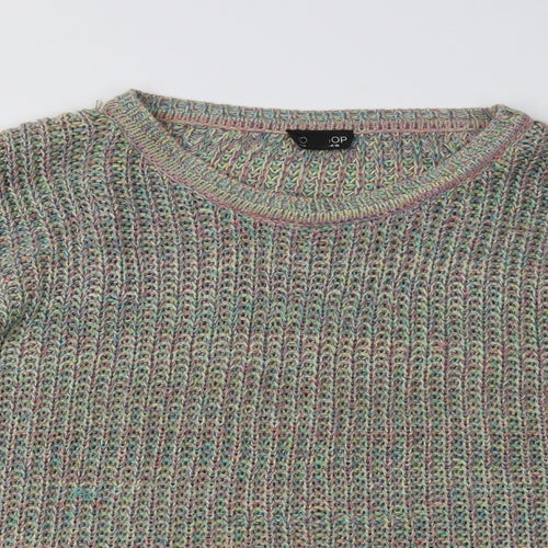 Topshop Womens Multicoloured   Pullover Sweatshirt Size 10