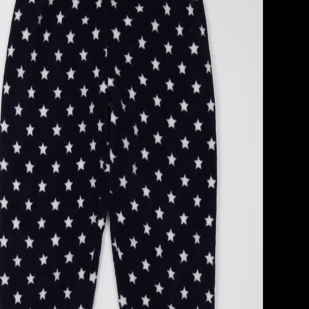 Primark Womens Blue Polka Dot   Pyjama Pants Size XS