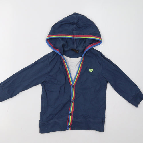 NEXT Girls Blue   Pullover Sweatshirt Size 2 Years