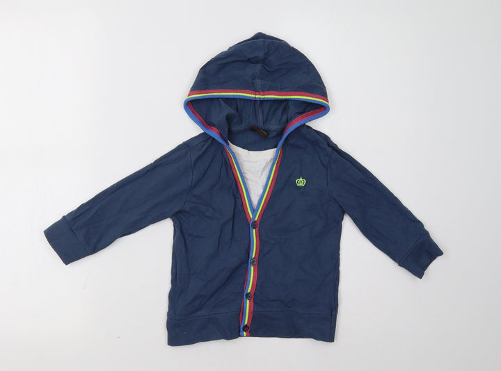 NEXT Girls Blue Pullover Sweatshirt Size 2 Years