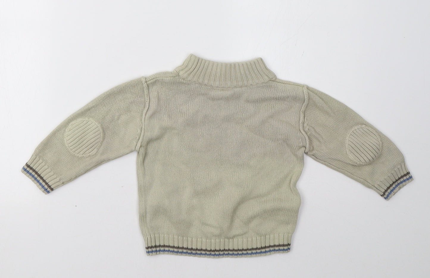 NEXT Boys Beige   Pullover Jumper Size 12-18 Months