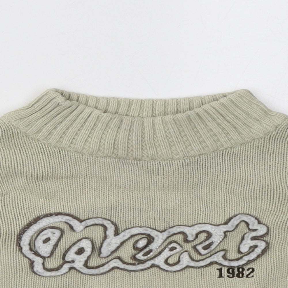 NEXT Boys Beige   Pullover Jumper Size 12-18 Months