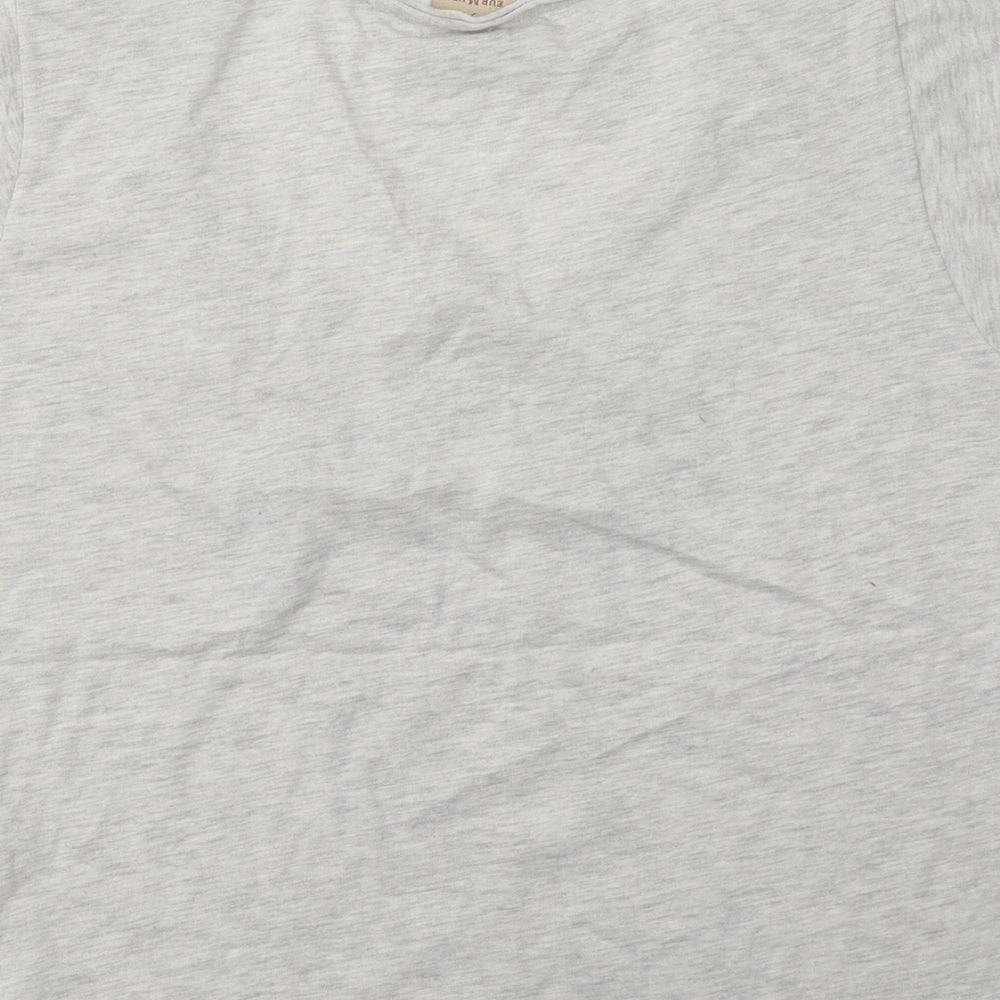 frafalue Womens Grey   Basic T-Shirt Size M