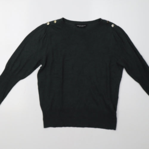 Dorothy Perkins Womens Green   Pullover Sweatshirt Size 14
