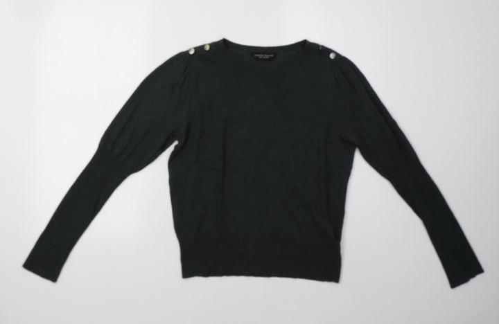 Dorothy Perkins Womens Green Pullover Sweatshirt Size 14