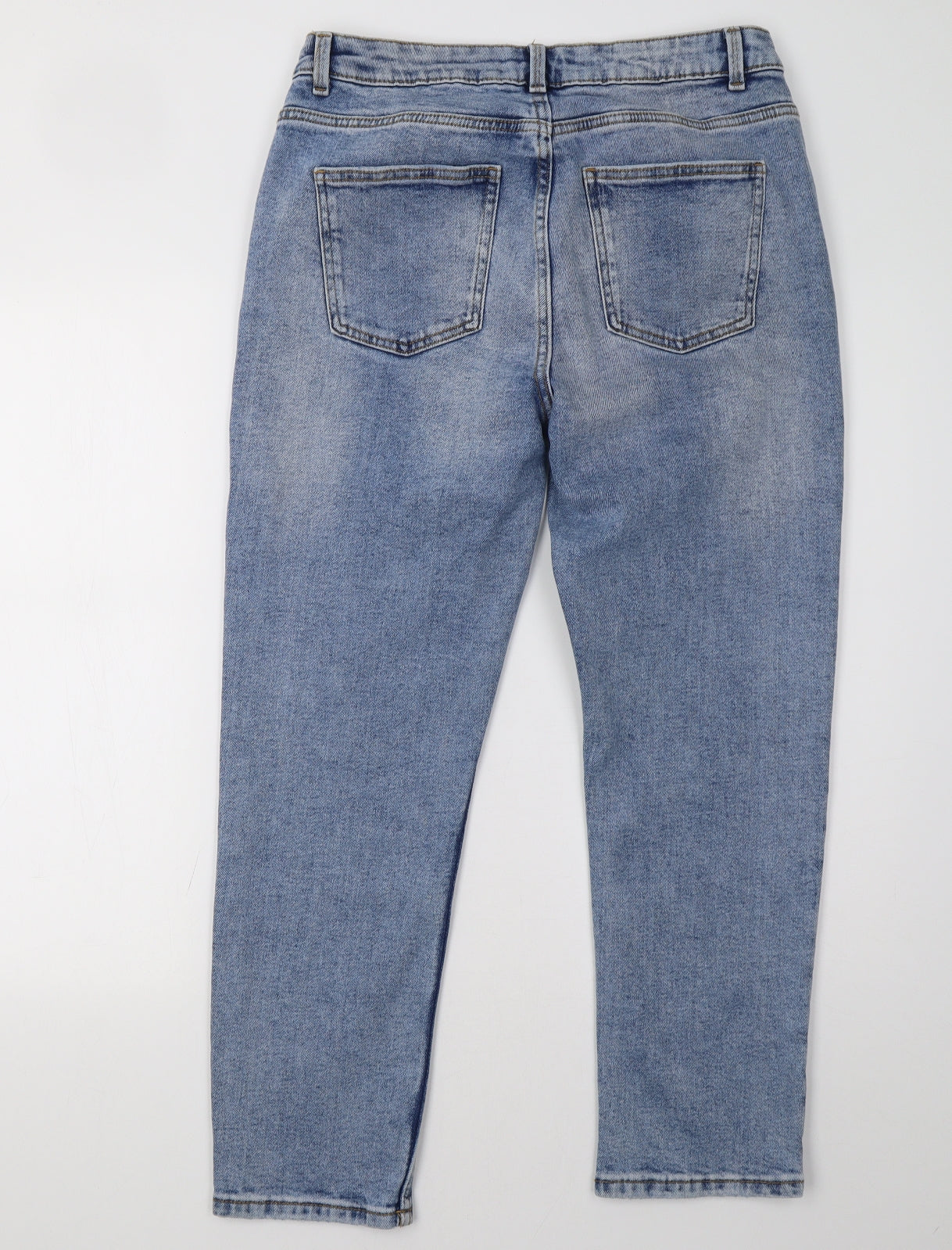 Primark Womens Blue   Mom Jeans Size 14 L28 in