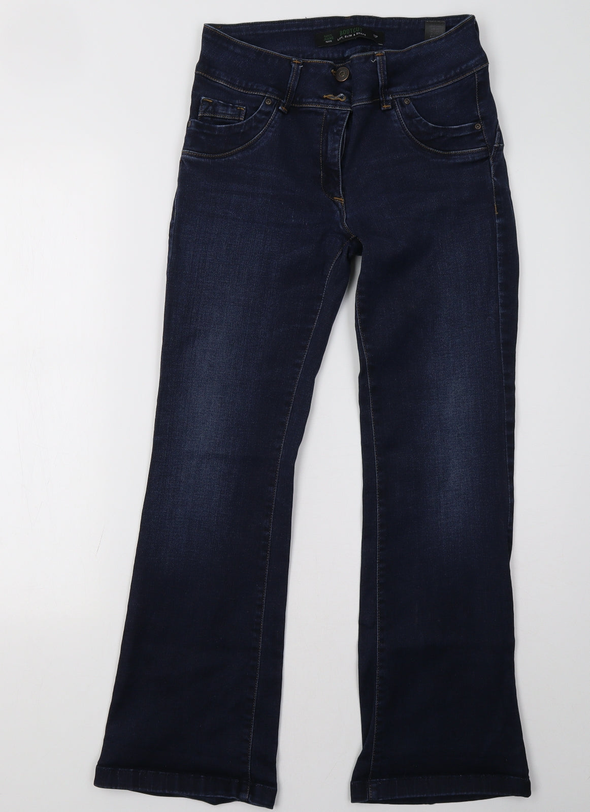 NEXT Womens Blue   Straight Jeans Size 12 L29 in
