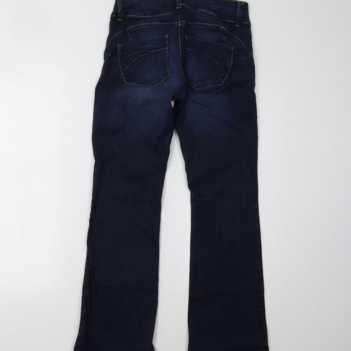 NEXT Womens Blue   Straight Jeans Size 12 L29 in
