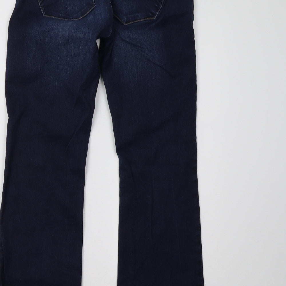 NEXT Womens Blue   Straight Jeans Size 12 L29 in