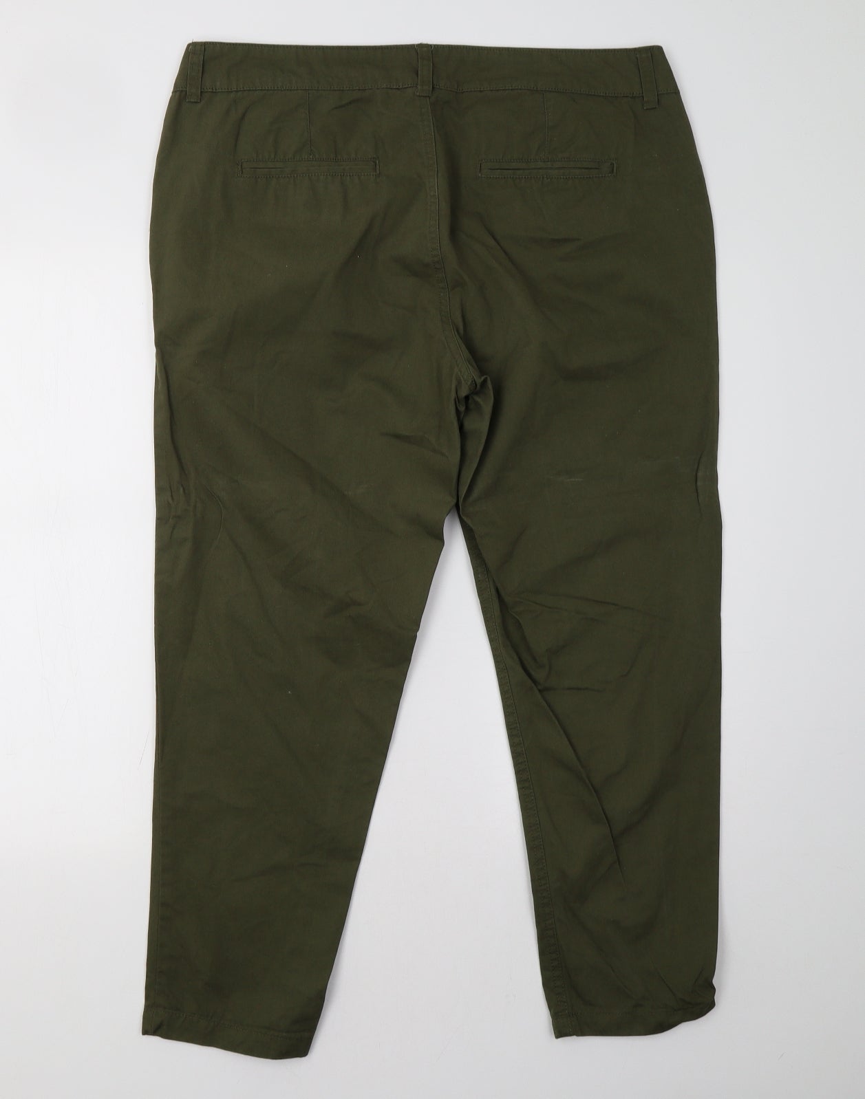 by very Womens Green   Trousers  Size 14 L30 in