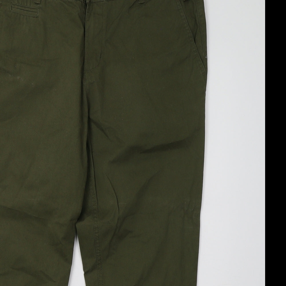 by very Womens Green   Trousers  Size 14 L30 in