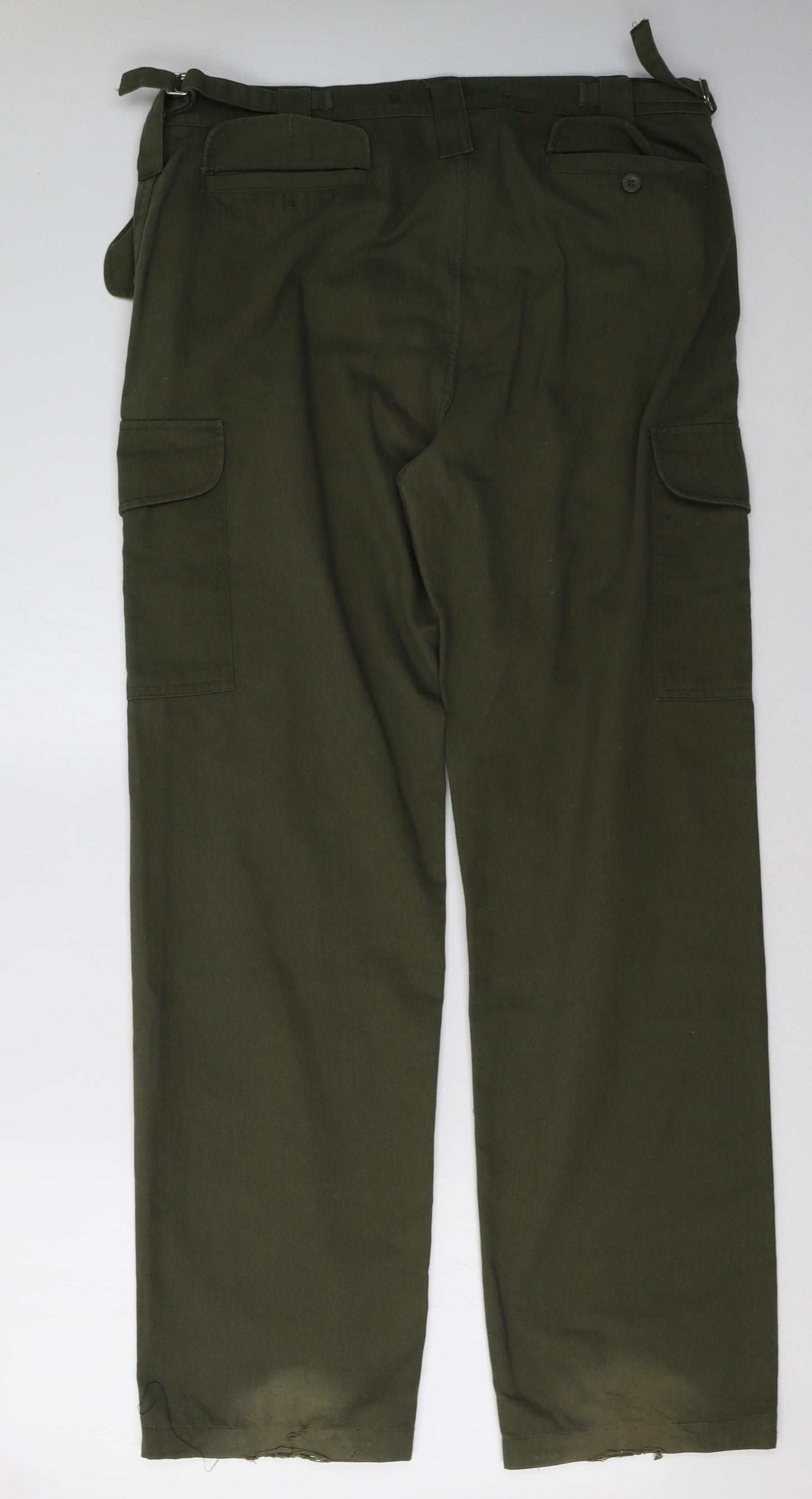 blue castle Mens Green   Trousers  Size 36 L32 in