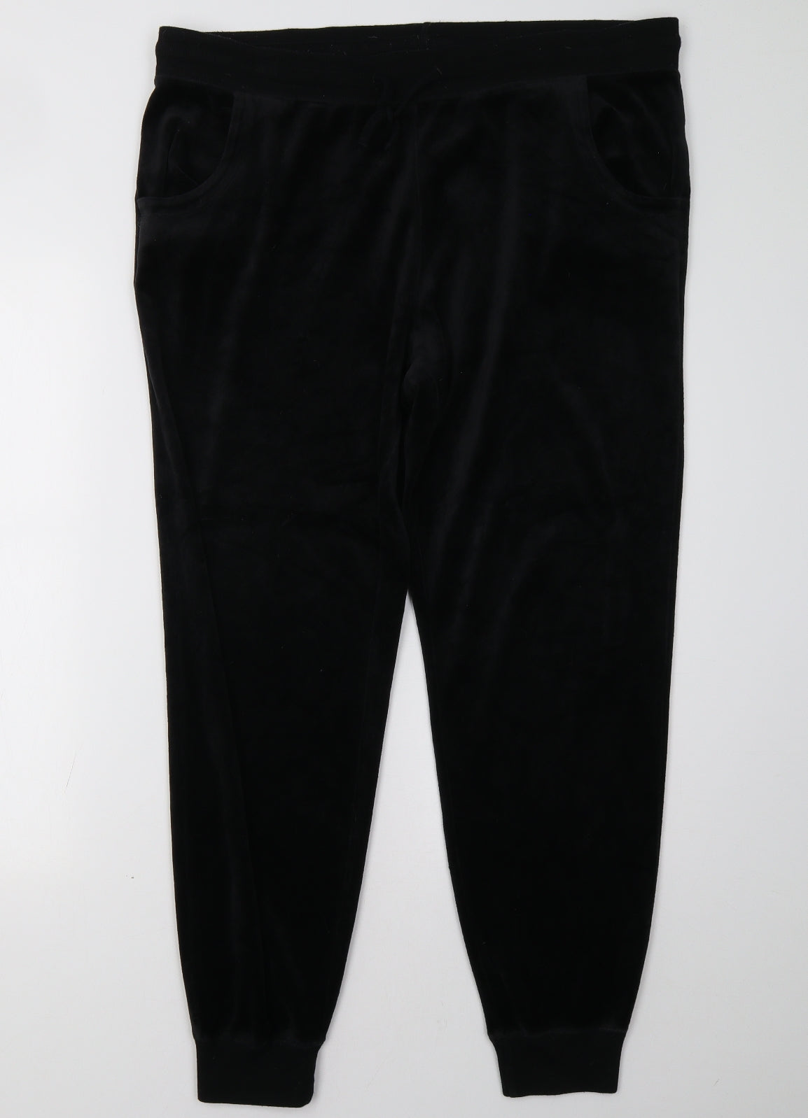 Matalan Womens Black   Jogger Trousers Size L L30 in