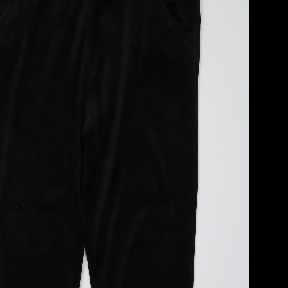 Matalan Womens Black   Jogger Trousers Size L L30 in