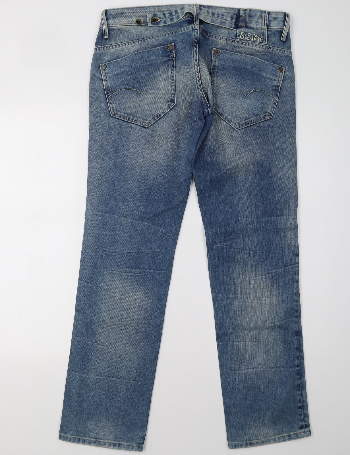 g star Mens Blue   Straight Jeans Size 34 L31 in