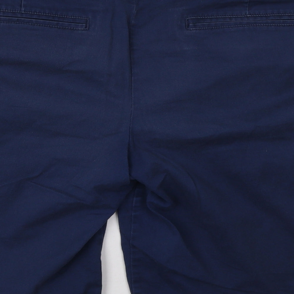 Sainsburys Womens Blue   Chino Shorts Size 14