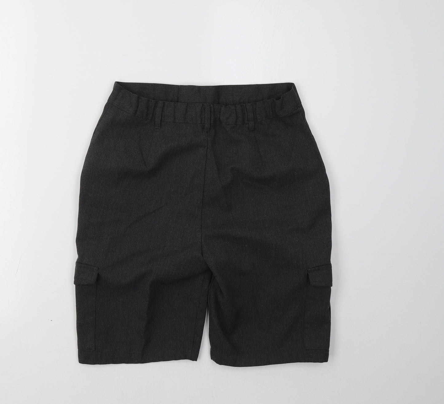 Marks and Spencer Boys Grey    Shorts Size 14 Years